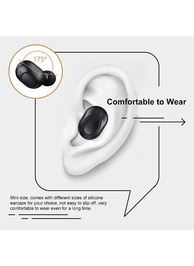 2-Pack Hearing Amplifier Rechargeable Hearing Aids for Seniors Personal Sound Amplifier Adults Hearing Assist Devices with Charging Case