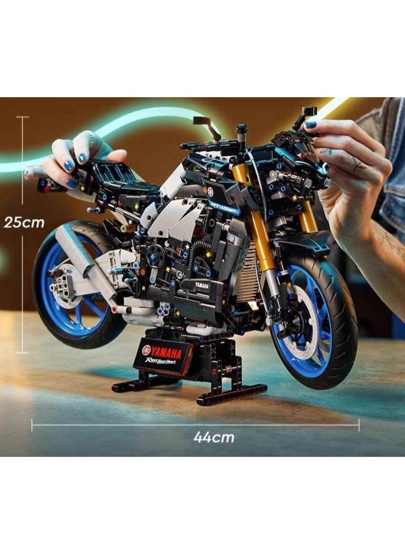 Children's Motorcycle Model Building Block Toy