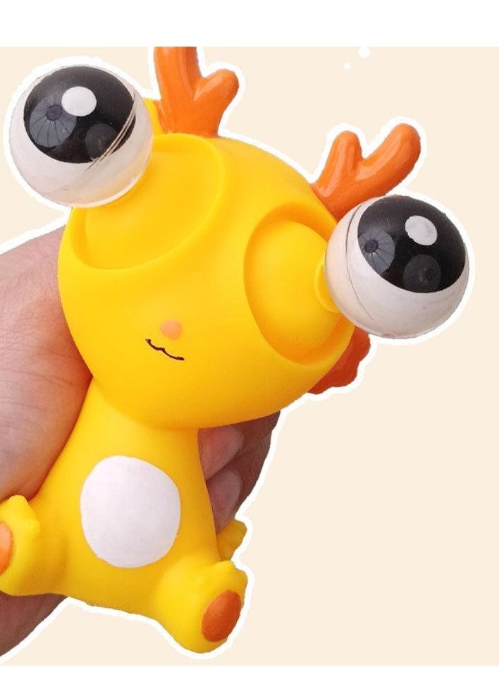 Explosive Eyes Dragon Pinch Decompression Toy