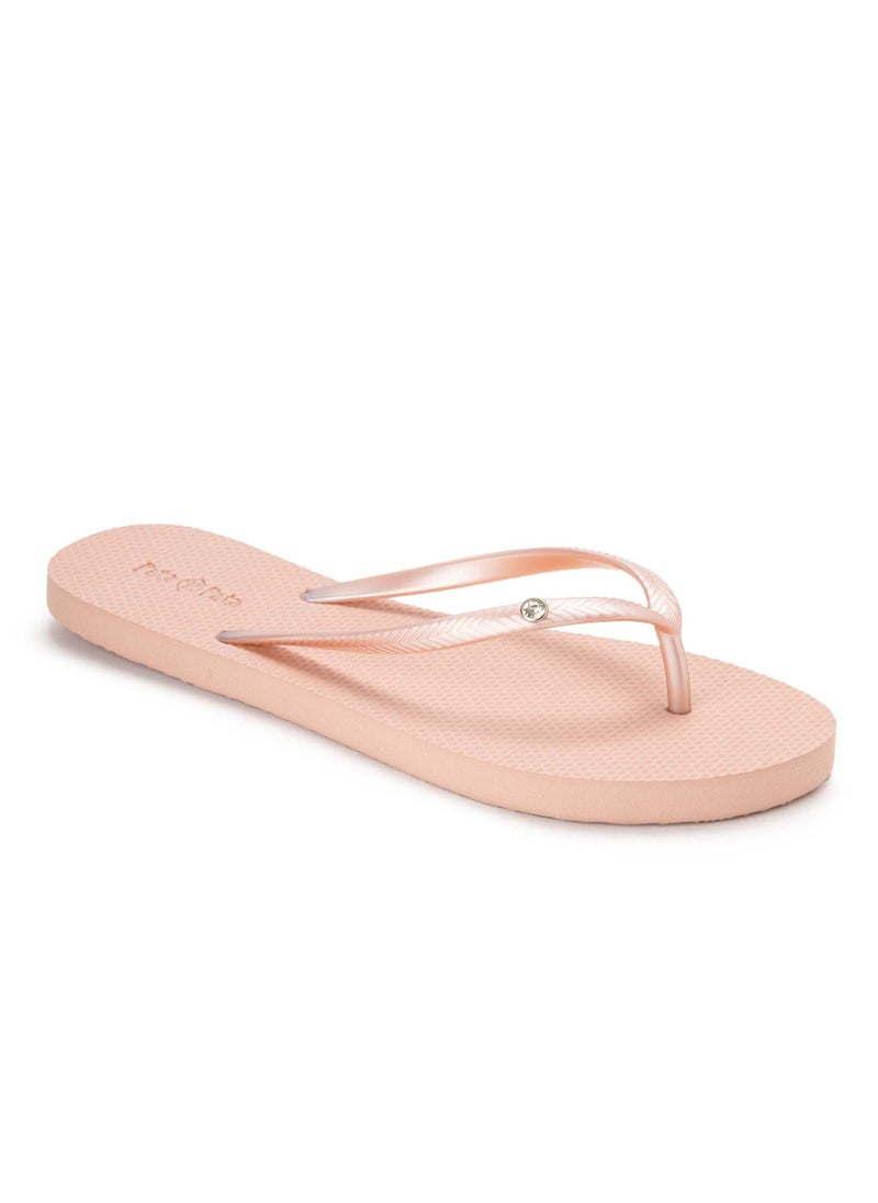 Floatz Casual Flat T-Strap Slippers