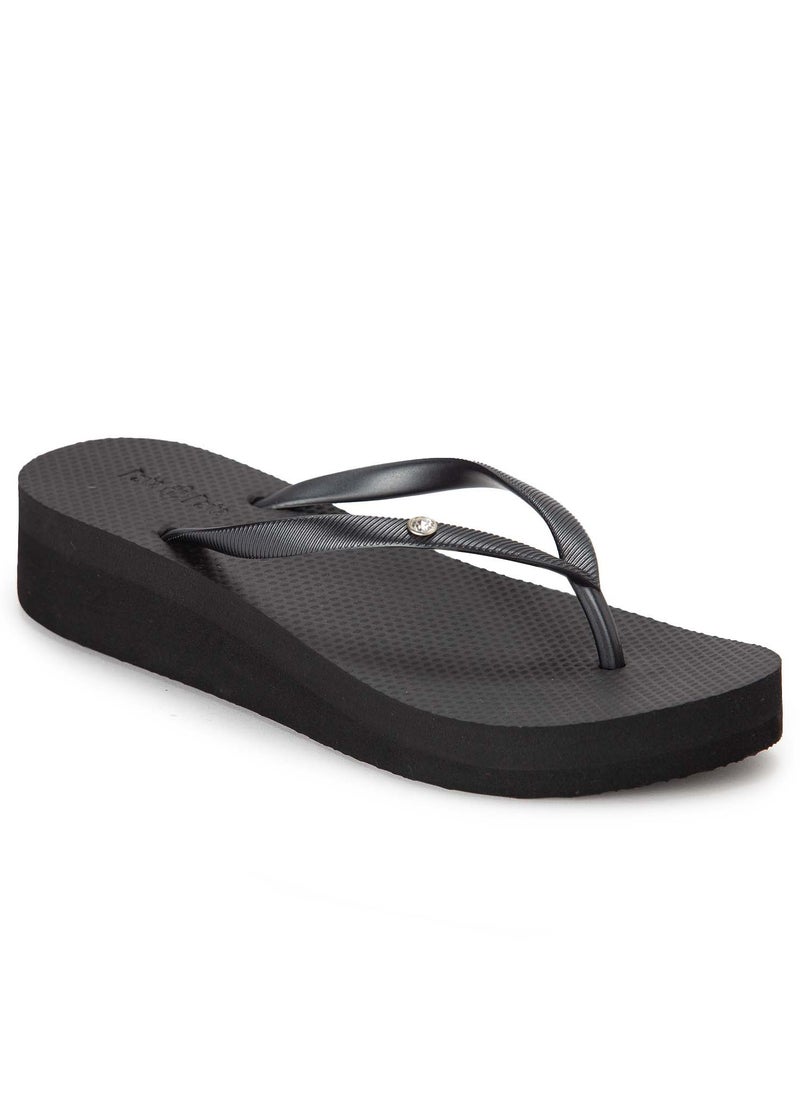 Floatz Casual Platform T-Strap Slippers