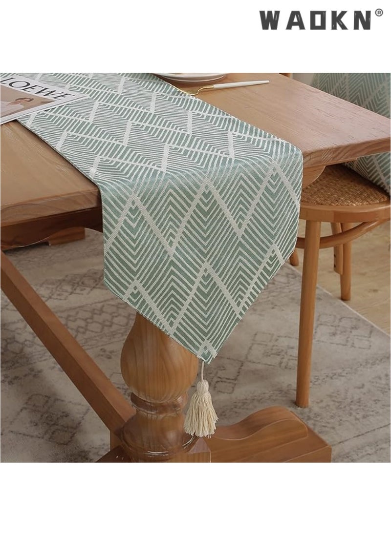 Table Runner for Dining Table, Table Runners 180x33cm for Holiday Party, Wedding, Dining Kitchen Living Room Home Decor