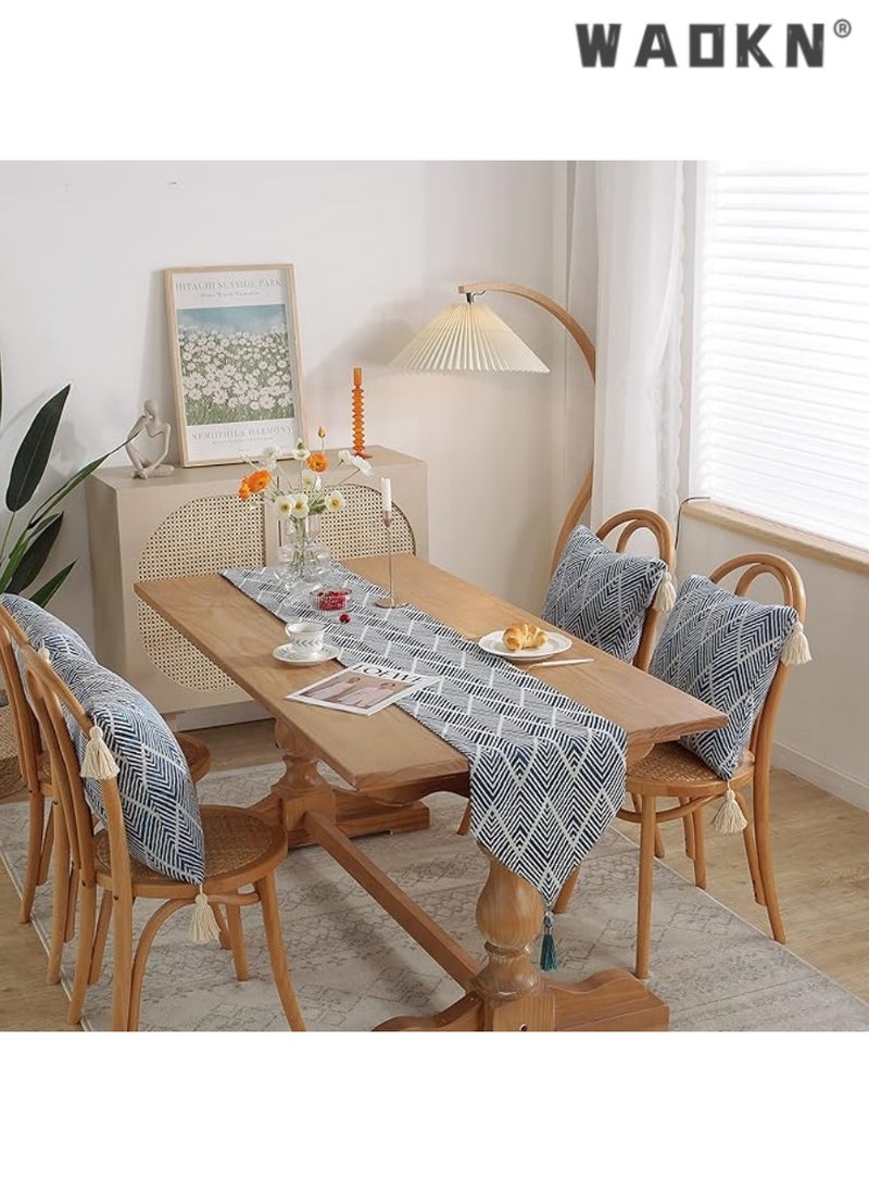 Table Runner for Dining Table, Table Runners 180x33cm for Holiday Party, Wedding, Dining Kitchen Living Room Home Decor