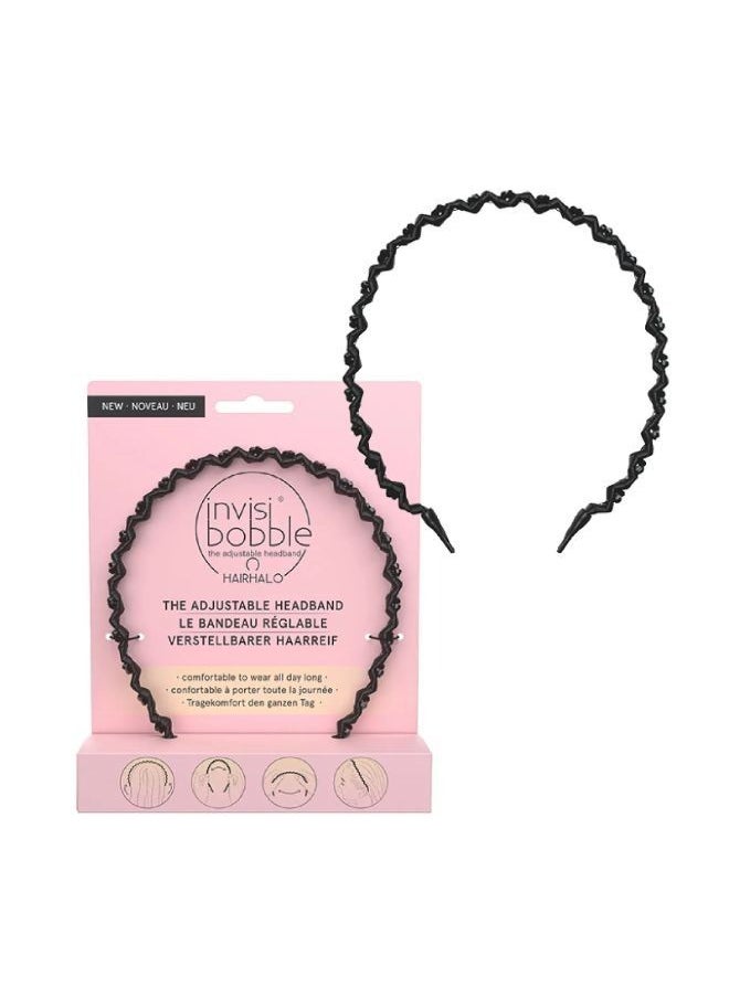 HAIRHALO Headband Black Sparkle