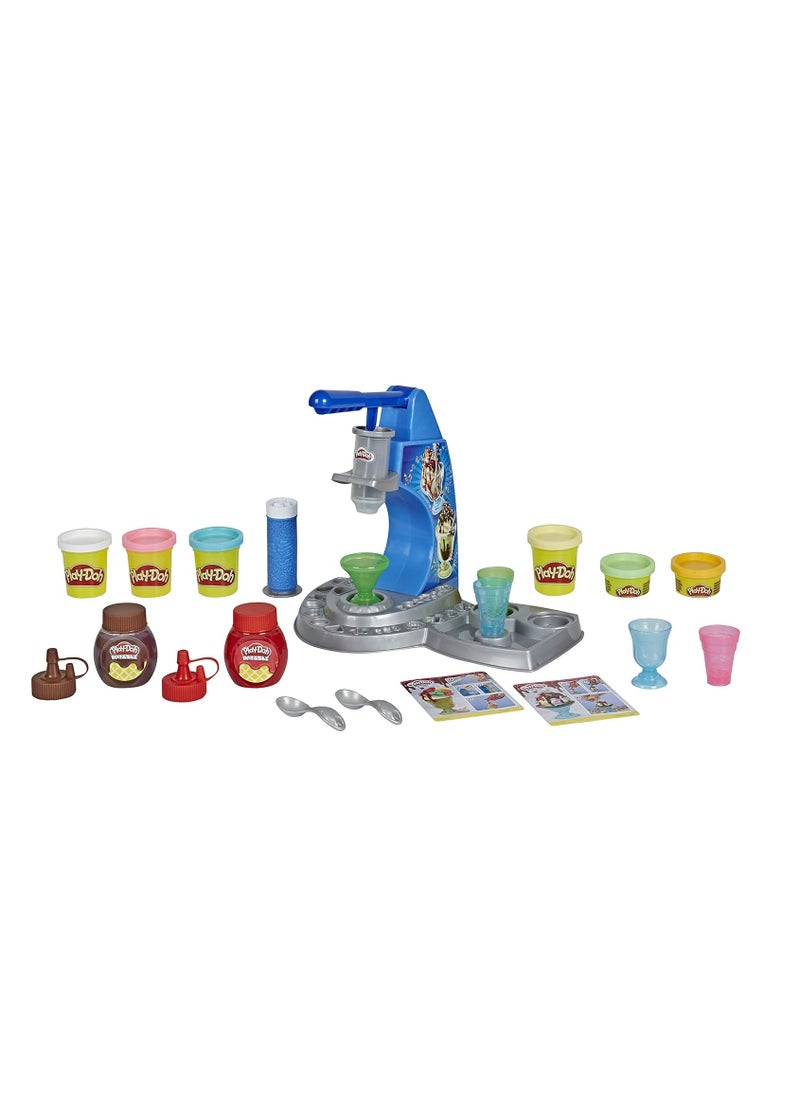 Kitchen Creations Drizzy Ice Cream Playset Featuring Drizzle Compound and 6 Non Toxic Colors