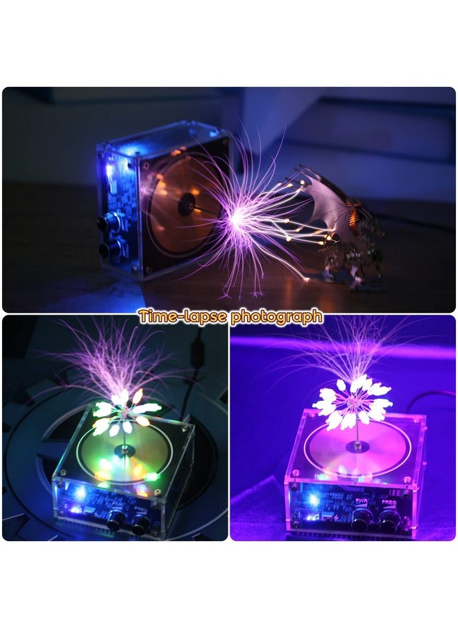 Bluetooth Music Tesla Coil Arc Plasma Loudspeaker Wireless Transmission Experiment Desktop Toy Model Sstc Ss02