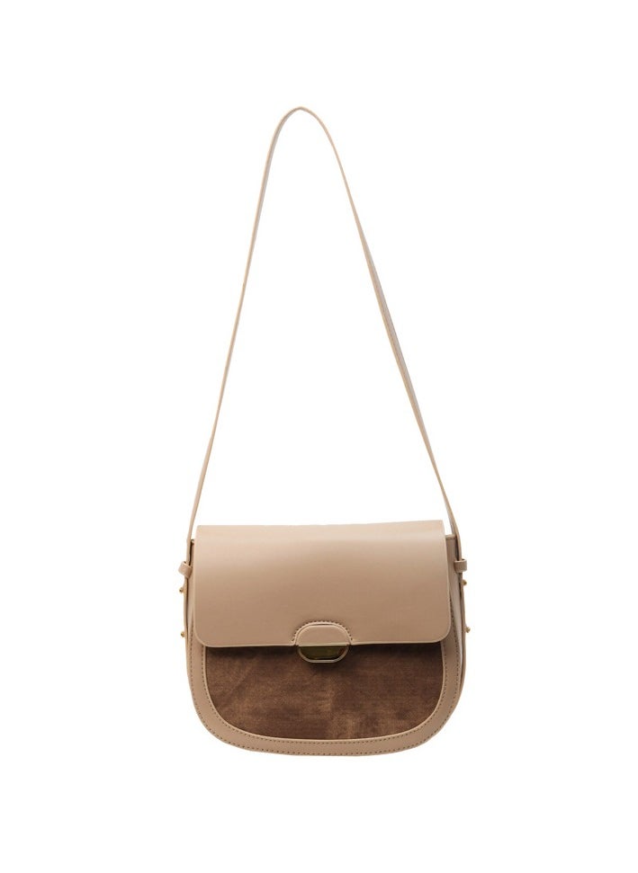 New Fashionable And Minimalist Hand-held Single-shoulder And Crossbody Bag