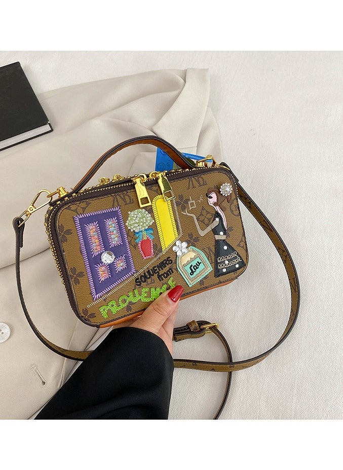 New Fashionable And Minimalist Hand-held Single-shoulder And Crossbody Bag