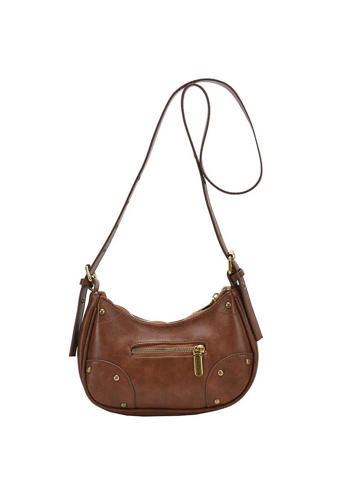 New Fashionable And Minimalist Hand-held Single-shoulder And Crossbody Bag