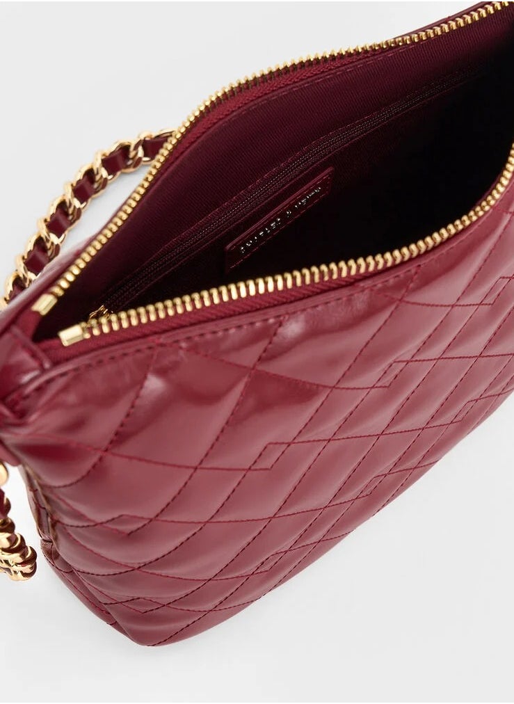 Duo Quilted Slouchy Hobo Bag