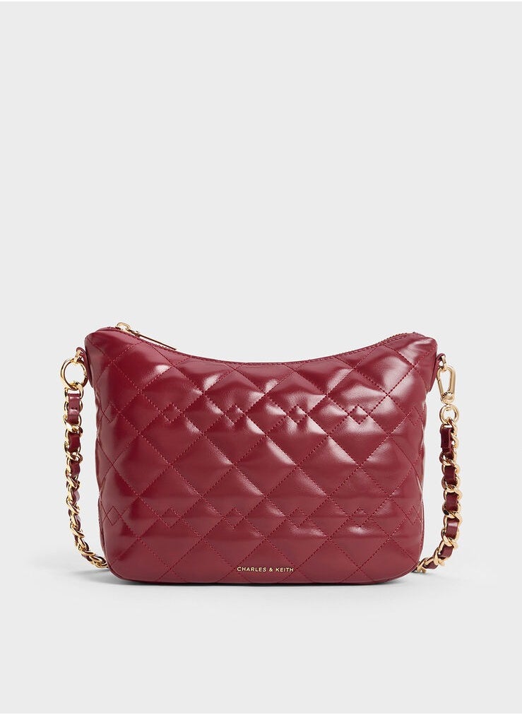 Duo Quilted Slouchy Hobo Bag