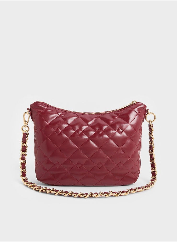 Duo Quilted Slouchy Hobo Bag