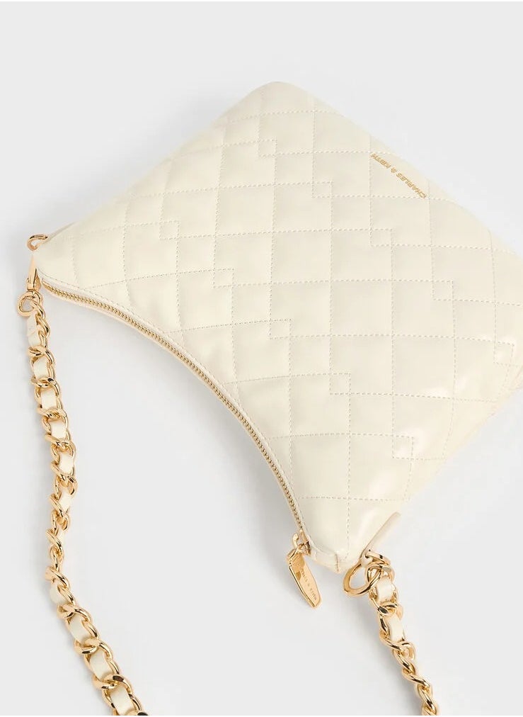 Duo Quilted Slouchy Hobo Bag