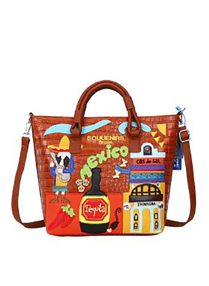 New Fashionable And Minimalist Hand-held Single-shoulder And Crossbody Bag