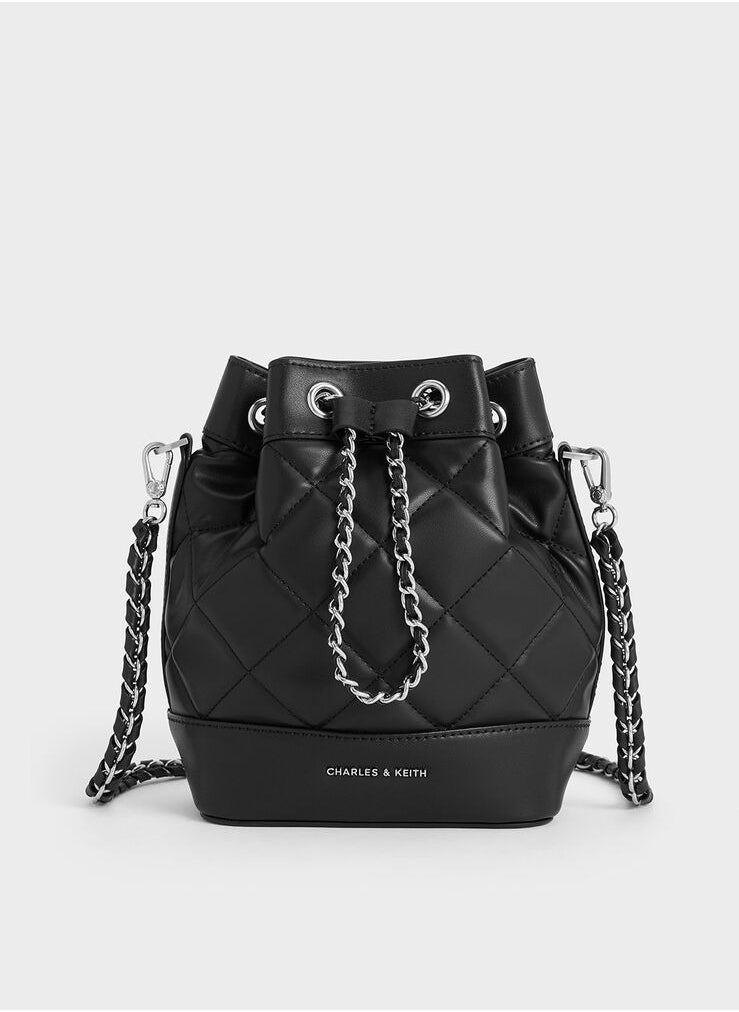 Julia Quilted Two-Way Bucket Bag