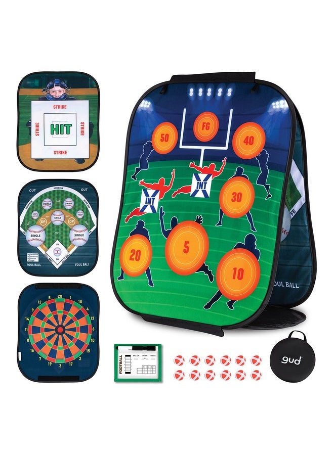 Football, Baseball & Darts Sports Games Toy, Yard Lawn Outdoor & Indoor Birthday Gifts Target Football Toy, Kids Set, Toss Toys, Boys Gifts Year Old Ages