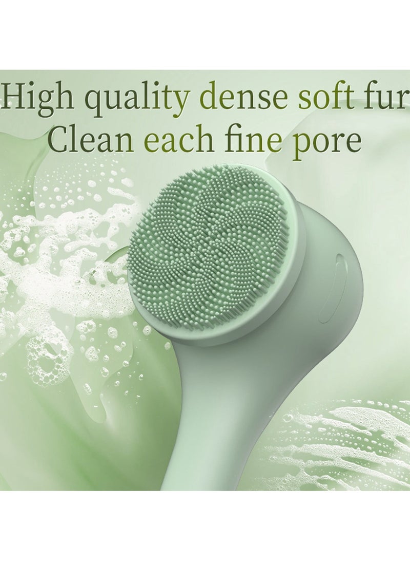 Electric Body Brush, Three Files Of Strength, Long Battery Life, Electric Shower Brush For Exfoliation And Massage, Body Scrub, Long Handle Shower Brush, 6 Brus