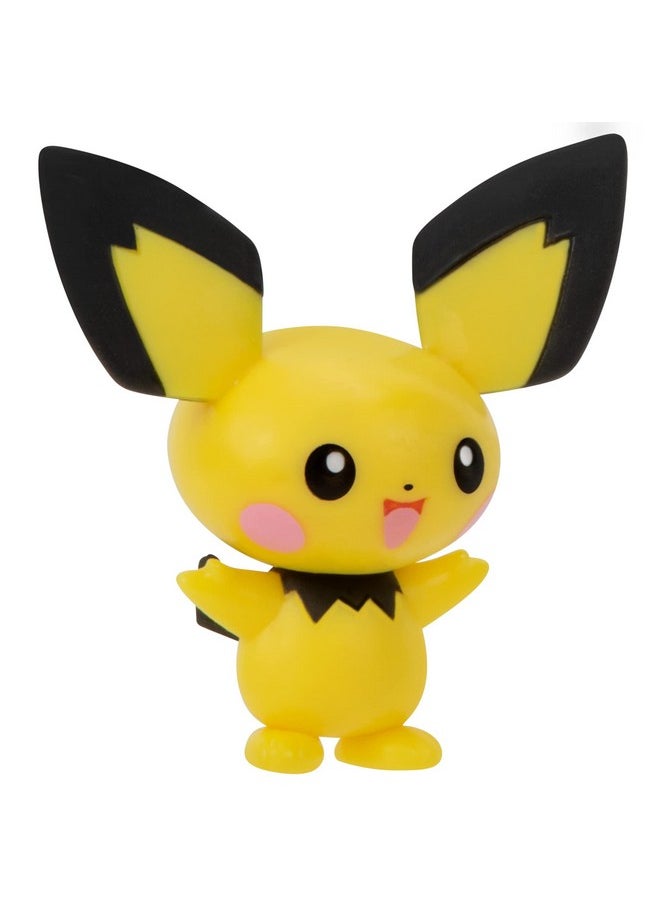 Pokémon Select Evolution 3 Pack - Features 2-Inch Pichu And Pikachu And 3-Inch Raichu Battle Figures