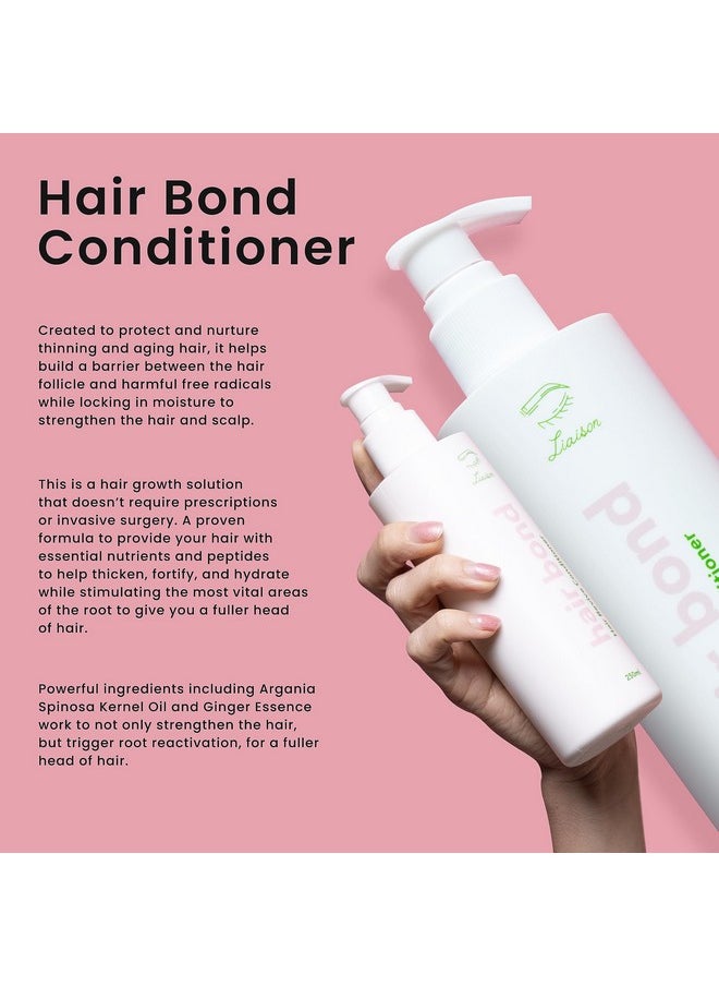 Hair Growth Conditioner (250 Ml) - Hair Thickening Conditioner - Strengthen & Volumizing Conditioner For Fine Hair - Healthy Growth Conditioner For Thinning Hair - Hair Conditioner For Fine Hair