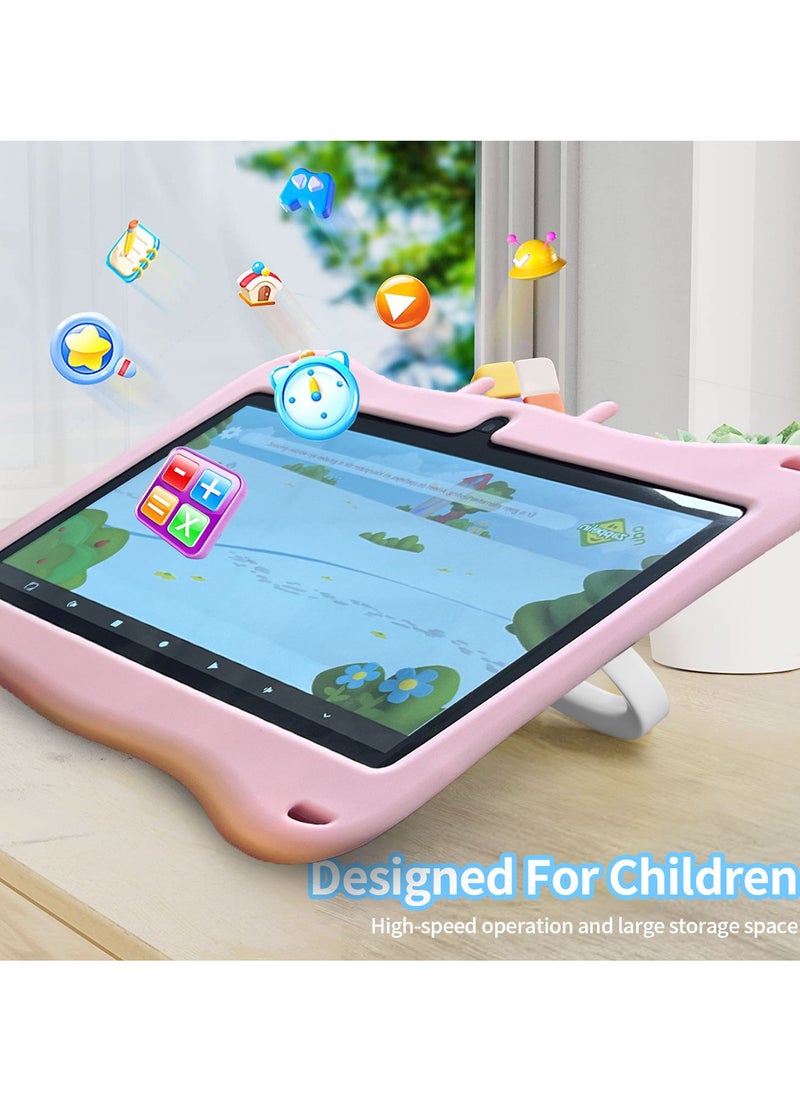 7-inch Android kids tablet PC for study and education 1GB RAM, 16GB ROM, WiFi, 1024x600 resolution Children's tablet with silicone case