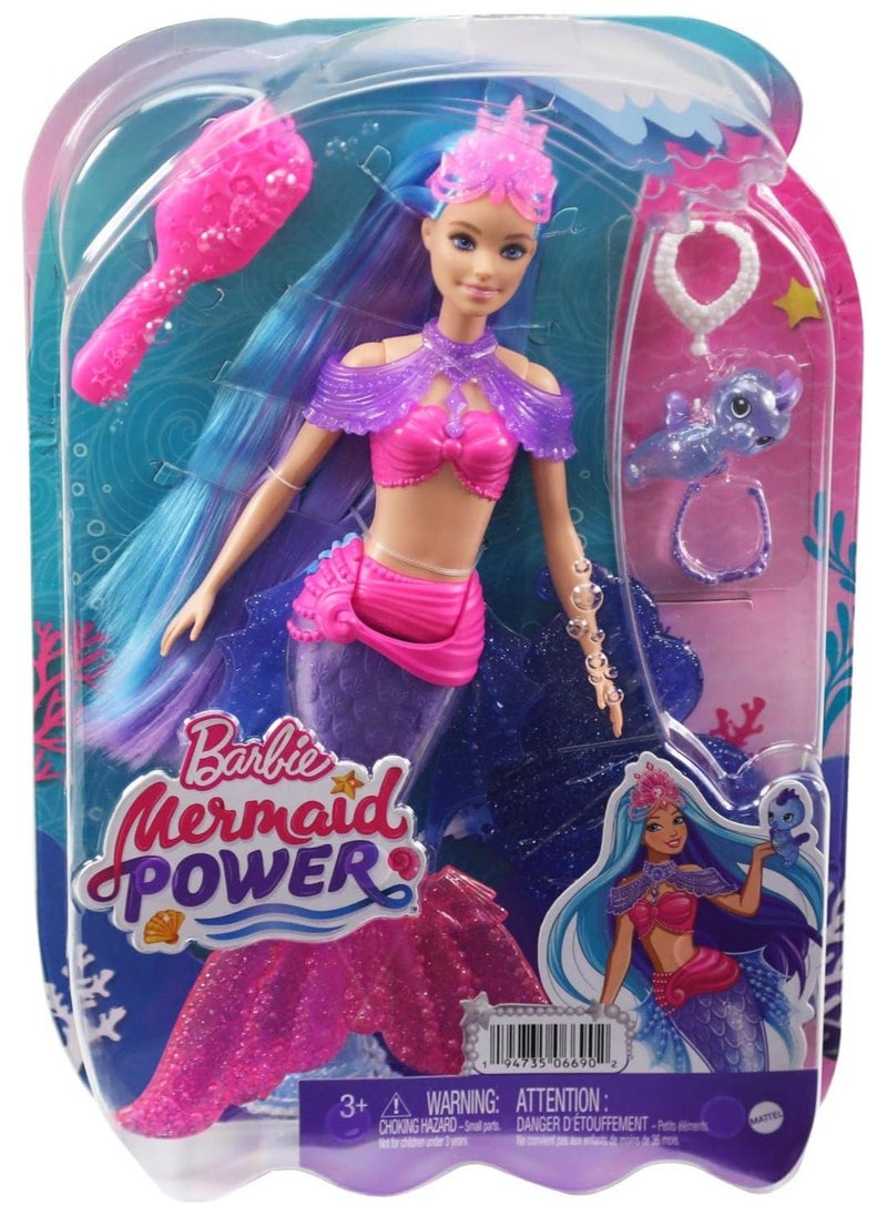 Barbie Mermaid Power Barbie “Brooklyn” Roberts Mermaid Doll with Pet