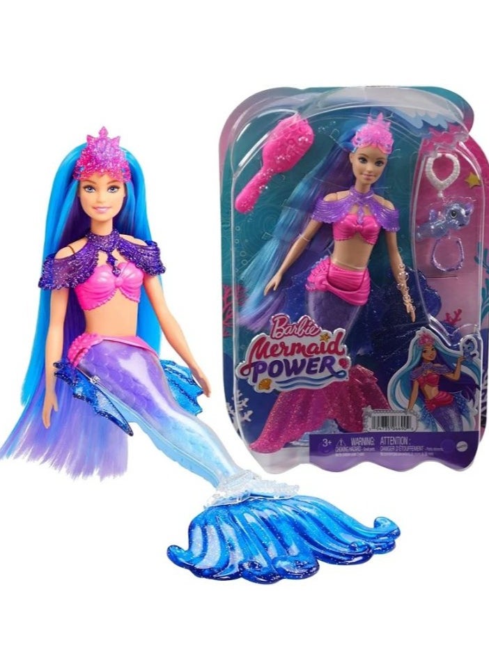 Barbie Mermaid Power Barbie “Brooklyn” Roberts Mermaid Doll with Pet