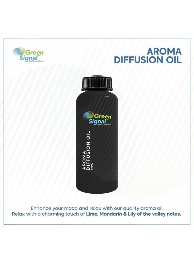 Address Aroma Diffuser Oil for Aromatherapy, Better Sleep, Living Room, Gym and Office (500ml)