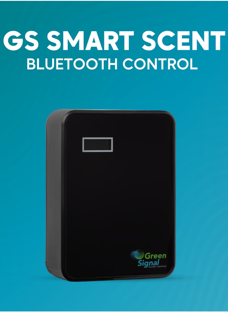 Green Signal Bluetooth Smart Scent Diffuser Machine (Black)