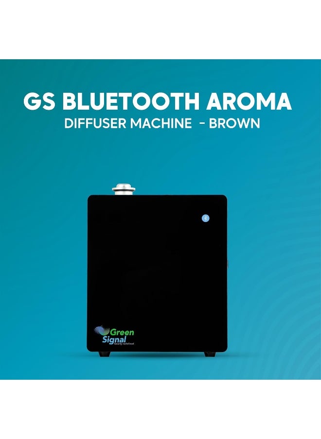 Bluetooth Aroma Diffuser machine Small - Brown