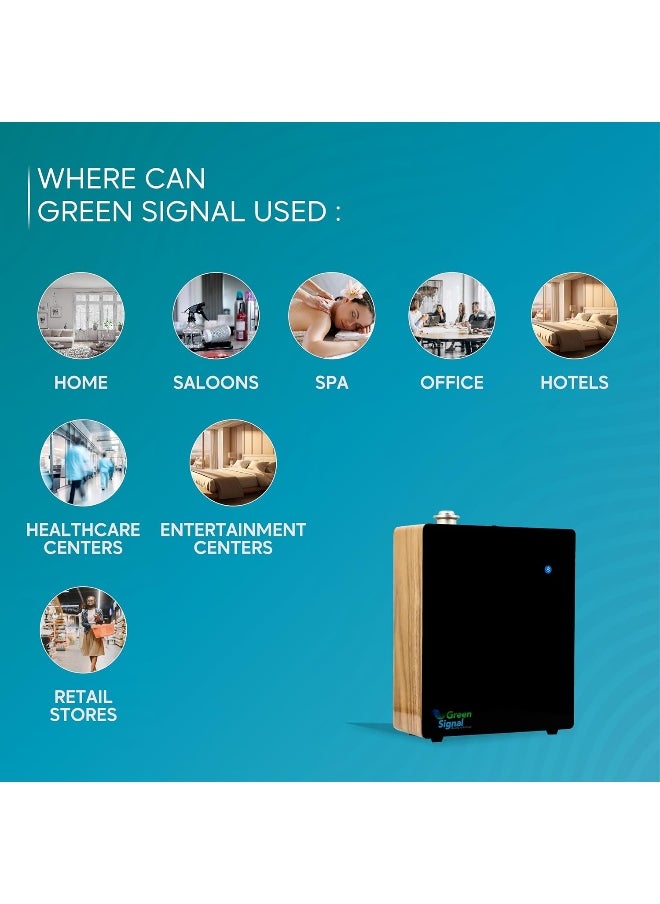 Bluetooth Aroma Diffuser machine Small - Brown