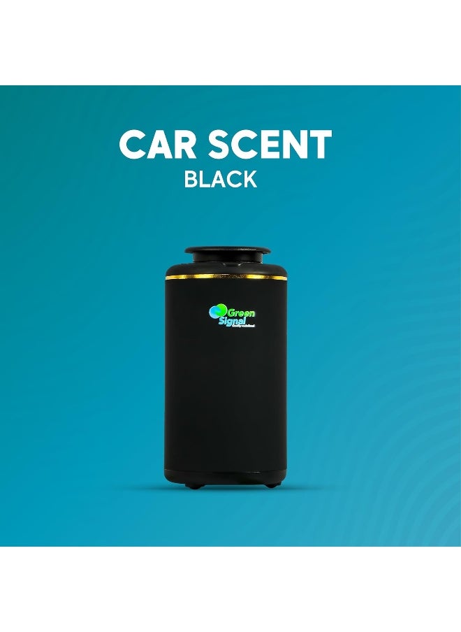 Aroma Oil Car Scent Device - (Rechargeable) (Black)