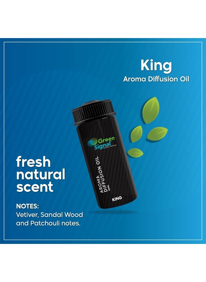 King Aroma Diffuser Oil for Aromatherapy, Better Sleep, Living Room, Gym and Office - 170ml