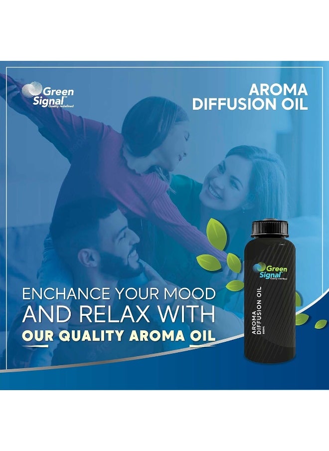 Luxury Aroma Diffuser Oil for Aromatherapy, Better Sleep, Living Room, Gym and Office - 500ml