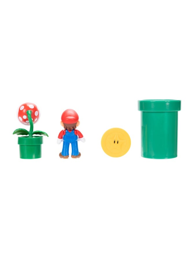 Nintendo Super Mario Soda Jungle Diorama Action Figure Playset (6.35 cm)