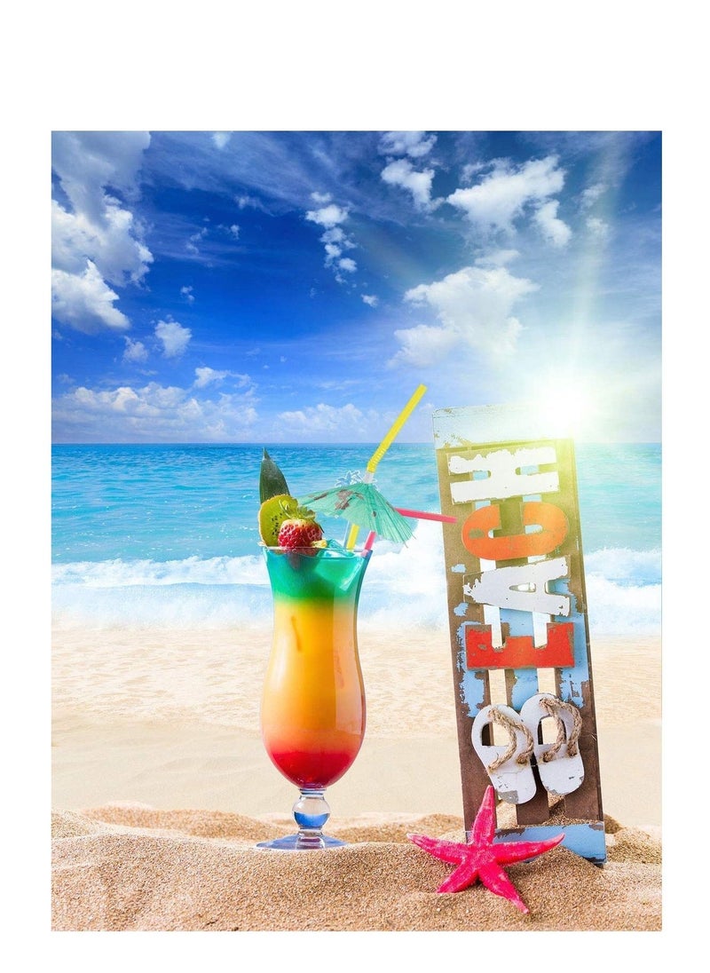 50 Umbrella Parasol Drinking Straws,Disposable Bendable Tropical Drinking Straws,Hawaiian Beach beverage juice Party Decorations Supplies