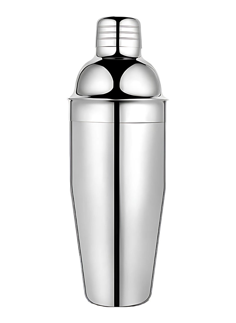 Single Cocktail Shaker 750ml – Stainless Steel Professional Bartender Mixer for Home and Bar Use