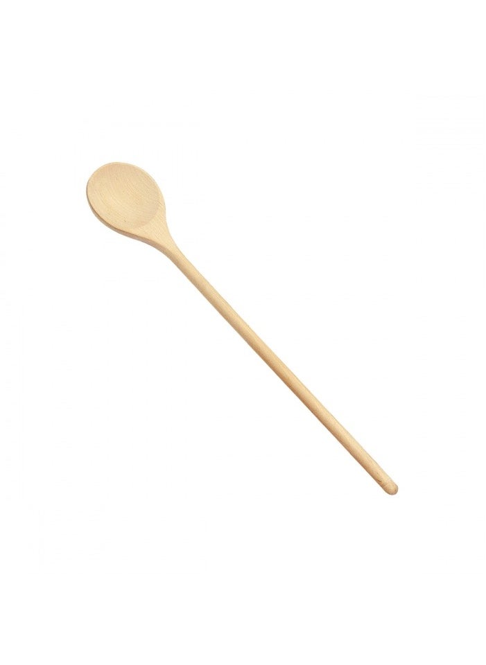 Round Spoon Woody, Assorted, 28 cm Kitchen  Wooden Spatula Essentials Cooking Utensil