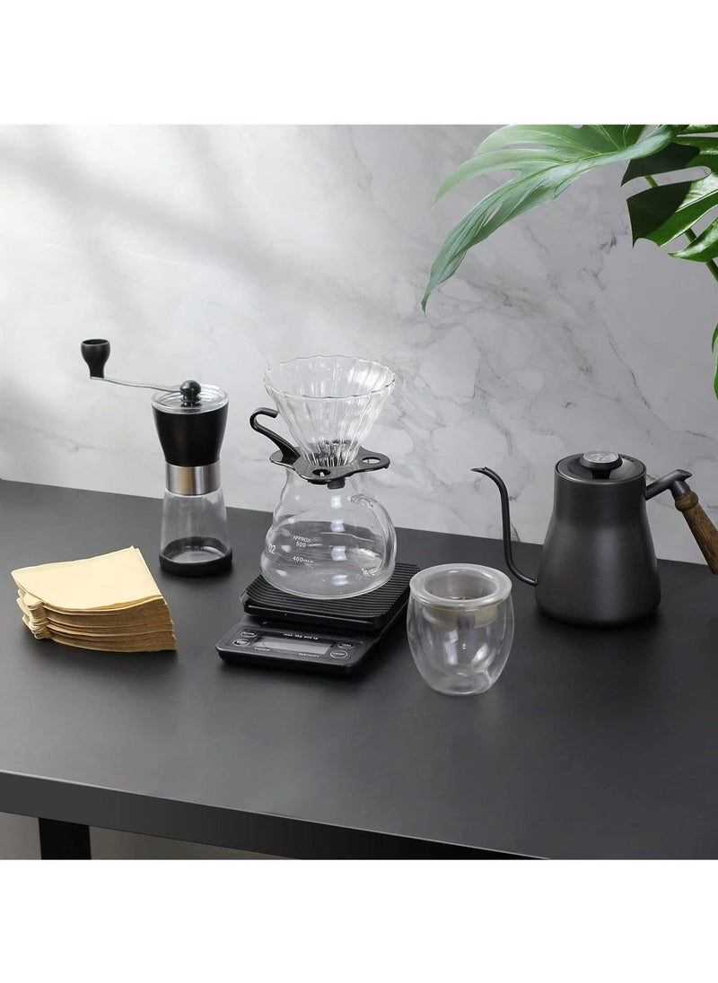 Coffee Maker 7 Piece Set With Portable Carry Case
