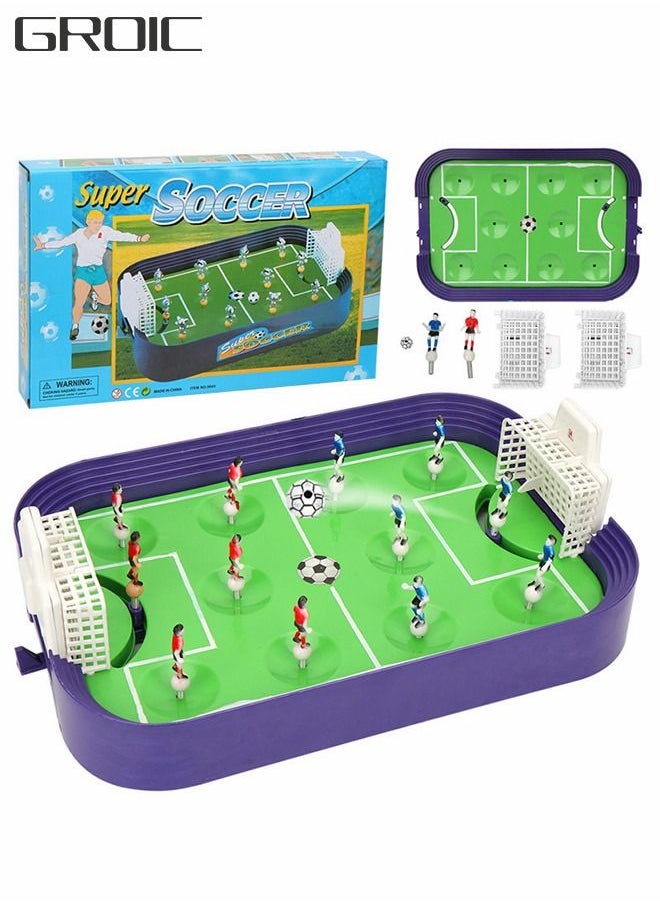 Foosball Table, Portable Mini Foosball, Soccer Game, Small Table For Playroom And Home Games, Travel Games