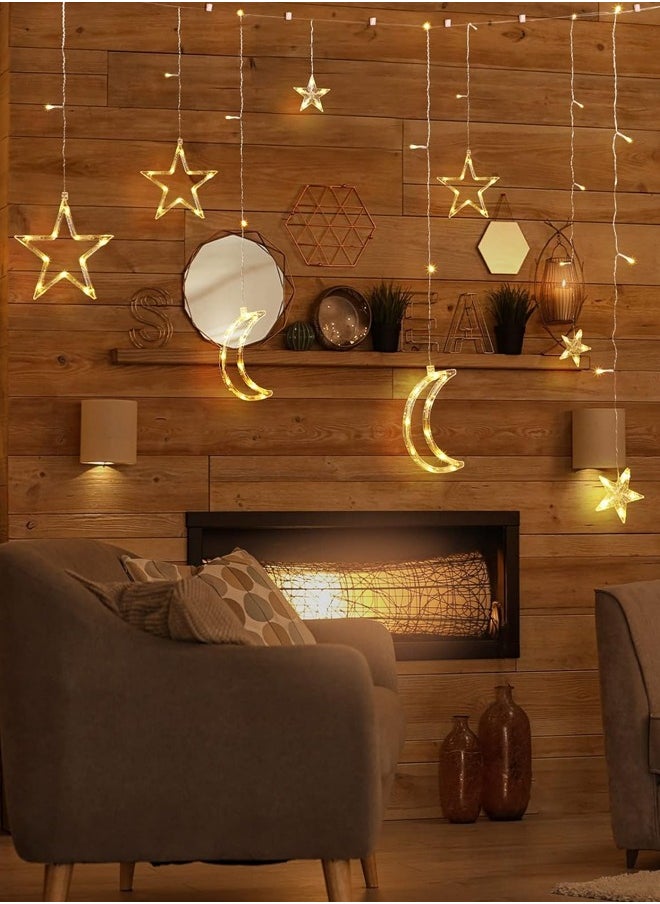 Ramadan Decorations Star and Moon String Lights 138