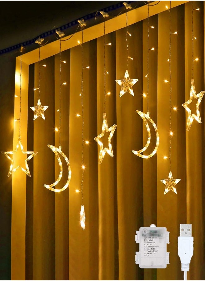 Ramadan Decorations Star and Moon String Lights 138