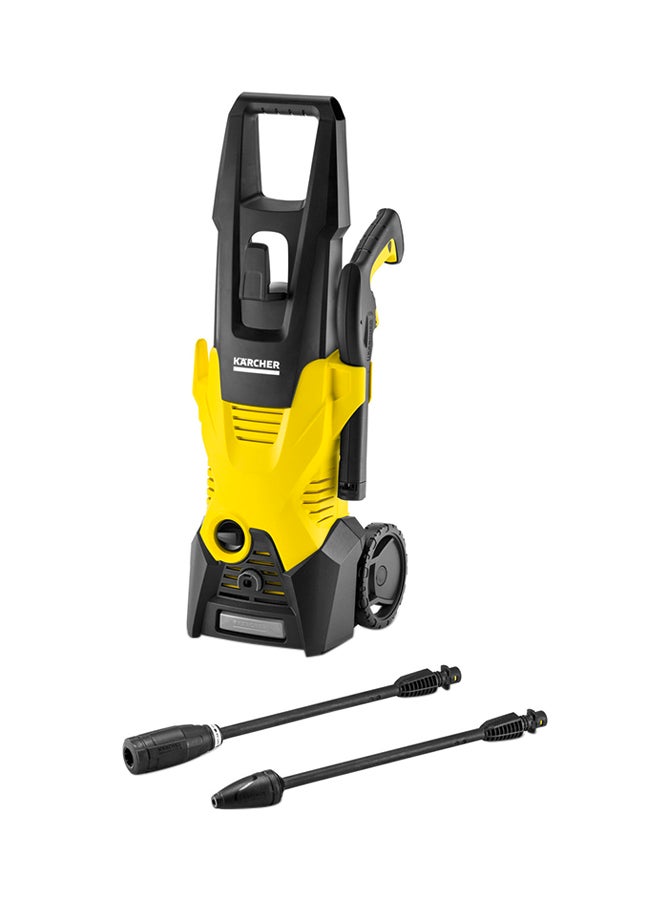 Pressure Washer With Accessories Yellow/Black 29.6x49.6x31.6cm