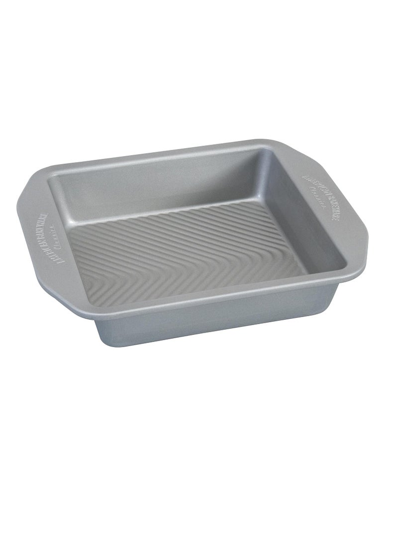 USA Pan American Bakeware Classics 8 inch Square Baking Pan, Aluminized Steel