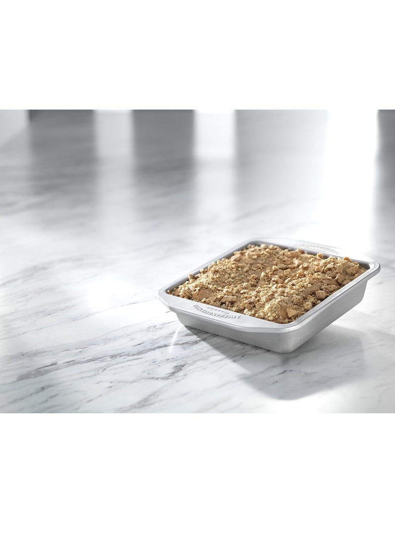 USA Pan American Bakeware Classics 8 inch Square Baking Pan, Aluminized Steel