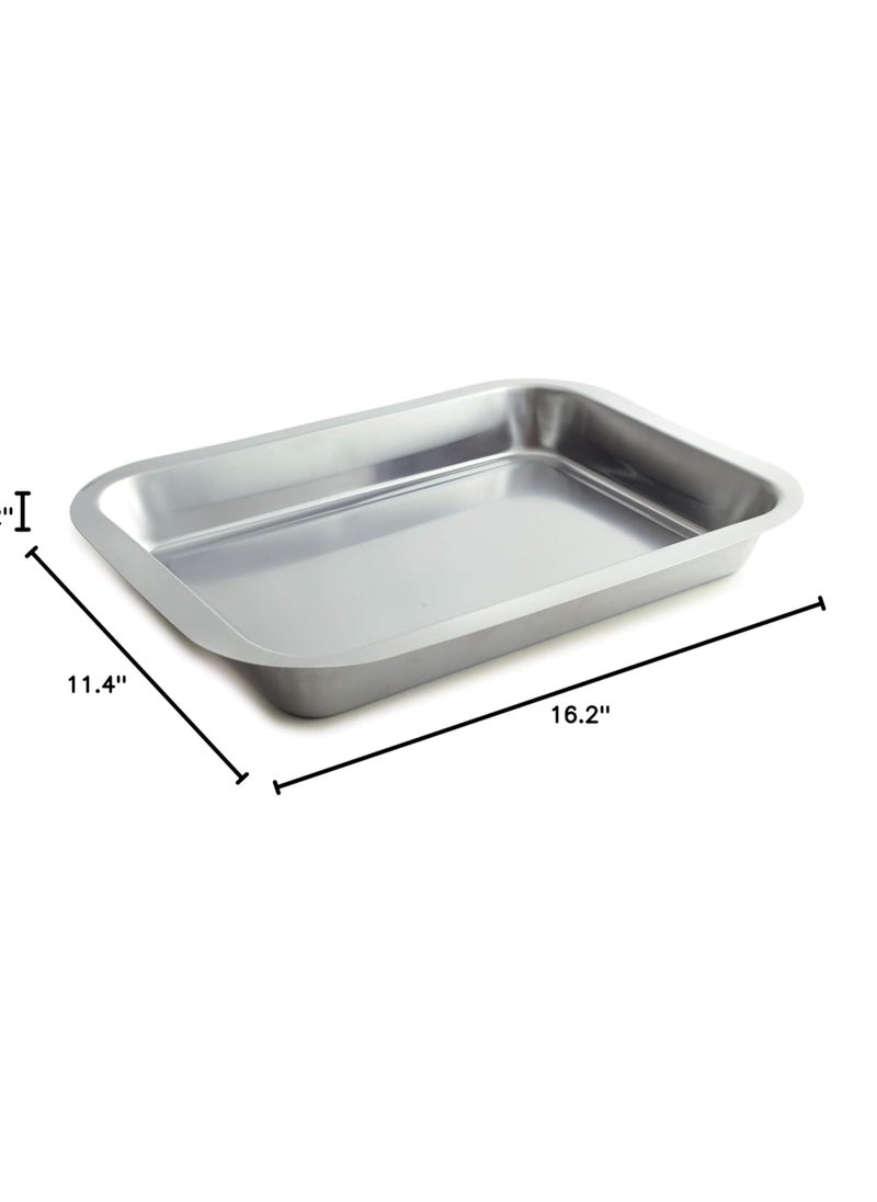 Norpro Stainless Steel 16 Inch Roast Lasagna Pan