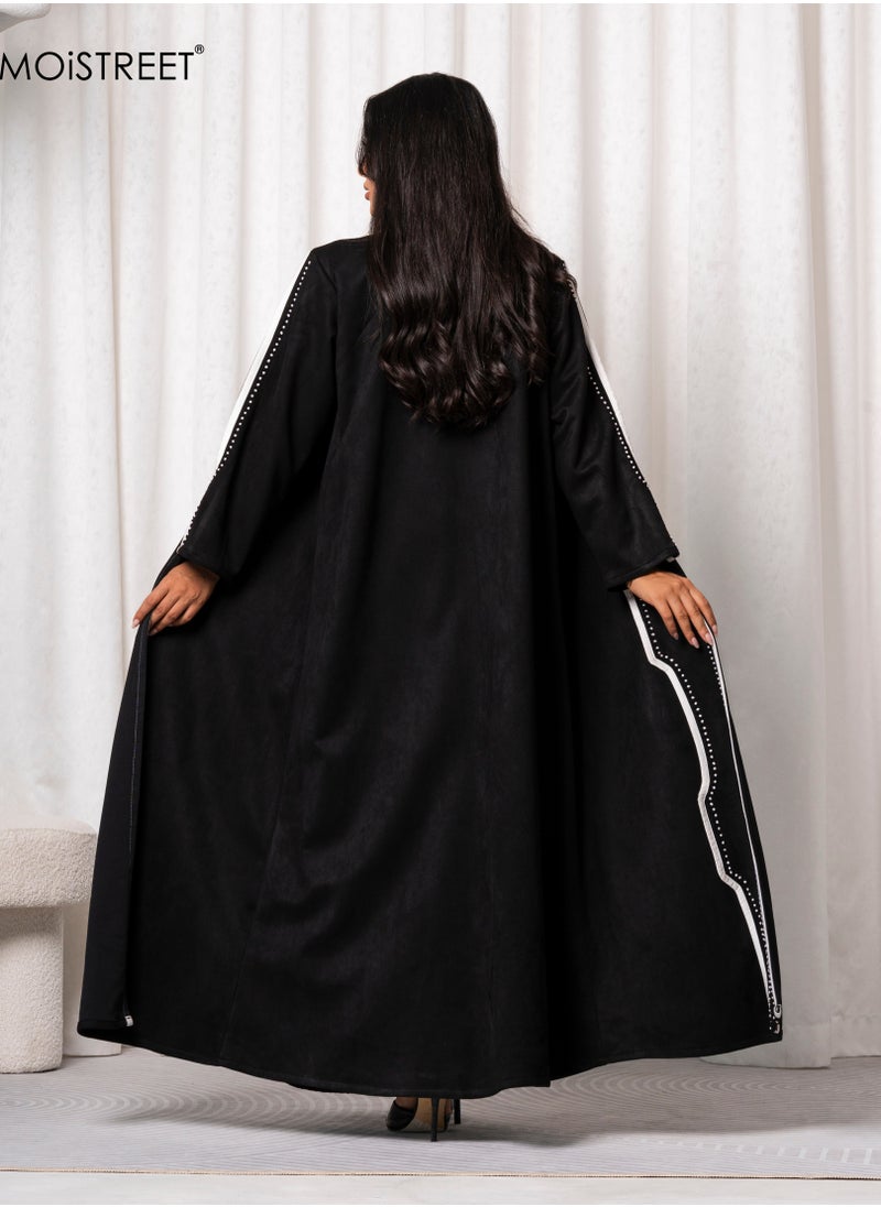 MOiSTREET Handmade Chamois Abaya