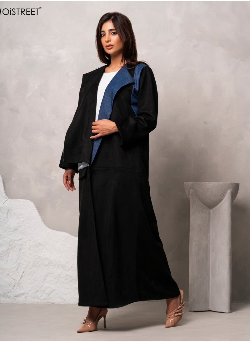 MOiSTREET Handmade Chamois Abaya