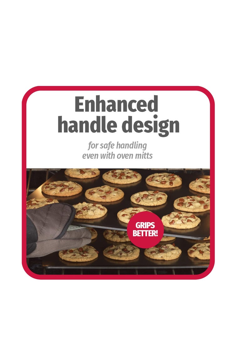 GoodCook AirPerfect Non-Stick Air Insulated 16” x 14” Cookie Sheet Set, 2 Piece - Carbon Steel Cooking Pans, Bakeware Set, Cookie Sheets for Baking, Oven Pan Set