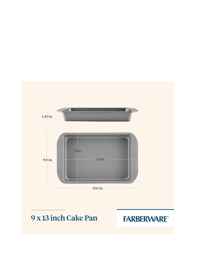 E-far 12-Piece Stainless Steel Bakeware Sets, Metal Baking Pan Set Include Round Cake Pans, Square/Rectangle Baking Pans with Lids, Cookie Sheet, Loaf/Muffin/Pizza Pan, Non-toxic & Dishwasher Safe