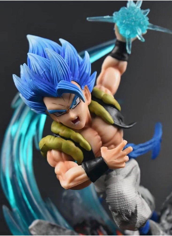 Dragon Ball Gogeta special effects series anime scene figurine model ornaments gift